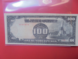 JAPON (OCCUPATION MILITAIRE) 100 PESOS  Circuler (B.20) - Japon