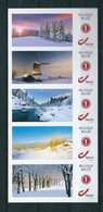 [1580_059] Duo Stamp -  Sneeuwlandschap - Zelfklever - Postfris