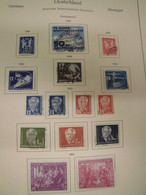 Sammlung DDR 1949-1959 Ungebraucht + Gestempelt Wenig Postfrisch 242 Usw (1586) - Non Classés