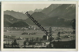 Golling Und St. Nikolaus Gegen Das Lammertal Und Dachstein - Foto-AK - Verlag C. Jurischek Salzburg - Golling