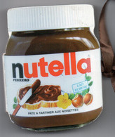 MAGNET LIVRE DE RECETTE   -    NUTELLA PATE A TARTINER AUX NOISETTES - Publicidad