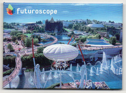 MAGNET  9 X 6.5 CM    -     FUTUROSCOPE - Tourism