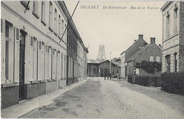Selzaet    -   De Statiestraat.   -   (Licht Kreukje)  Station   Selzaete - Zelzate