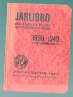 (esperanto)  Jarlibro 1939-1940 (PPP23929) - Dictionnaires