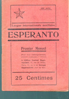 (esperanto)  Premier Manuel 450e Mille 1921 (PPP23931) - Wörterbücher