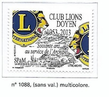St - Pierre Et Miquelon 2013     Cat Yt N° 1088     N** MNH - Unused Stamps