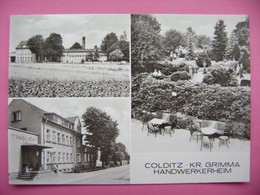 COLDITZ - Kr. Grimma - Handwerkerheim - Mehrbildkarte - 1980s, Used - Colditz