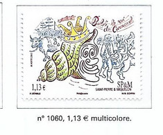 St - Pierre Et Miquelon 2013     Cat Yt N° 1060    N** MNH - Unused Stamps