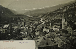 Suisse (VS) Loeche Ville 1905 - Autres & Non Classés