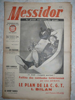 Messidor Le Grand Magazine Du Peuple CGT N° 23 Aout 1938 Léon Jouhaux  Hitler Gandesa Journal Ancien RARE - Otros