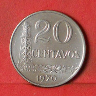 BRAZIL 20 CENTAVOS 1970 -    KM# 579,2 - (Nº38164) - Brazil