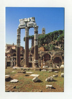 CP Utilisée. Rome Roma. Forum Romain. Patrimoine, Archéologie, Colonnes. Ed. Plurigraf. Italia Italien Italy Italie - Parques & Jardines