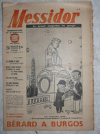 Messidor Le Grand Magazine Du Peuple CGT N° 48 Février 1939 Léon Jouhaux  Henry Deterding Burgos Journal Ancien RARE - Otros