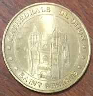 21 CATHÉDRALE DE DIJON SAINT-BENIGNE MDP 2005 MÉDAILLE SOUVENIR MONNAIE DE PARIS JETON TOURISTIQUE MEDALS COINS TOKENS - 2005