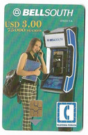 Ecuador, BellSouth Used Chip Phonecard, No Value, Collectors Item, # Ecuador-10 - Ecuador