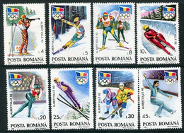 ROMANIA  1992 Winter Olympics MNH / **.  Michel 4761-68 - Neufs