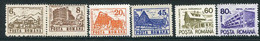 ROMANIA  1991 Definitive: Hotels And Hostels MNH / **.  Michel 4710-15 - Ungebraucht