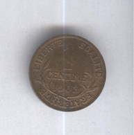 1 Centime France - 1903 - Other & Unclassified
