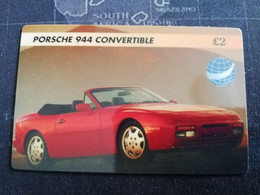 GREAT BRITAIN   2 POUND  PORSCHE 944 CONVERTIBLE    AUTOMOBILES/RACING CARS /SPORT CARS  PREPAID      **3260** - [10] Collections
