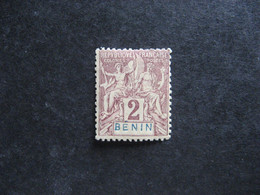 A). BENIN : TB N° 34, Neuf X . - Nuovi