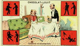 Chromo  Doré //   Chocolat Louit  //  Série De 14 - Louit