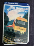 GREAT BRITAIN   2 POUND  INTERCITY APT      TRAINS/RAILWAY   PREPAID      **3266** - Collections