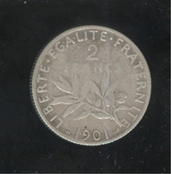 2 Francs France 1901 - Andere & Zonder Classificatie