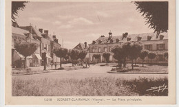 DEPT 86 : Photo Dany N° 1018 : Scorbet Clairvaux La Place Principale - Scorbe Clairvaux