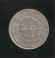 1 Franc Suisse / Switzerland 1875 - Autres & Non Classés