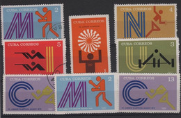 JO72/E40 - CUBA 8 Val. Neufs** Et Obl. Jeux Olympiques 1972 - Andere & Zonder Classificatie