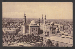 Egypt - Rare - Vintage Post Card - General View Of Cairo - Covers & Documents
