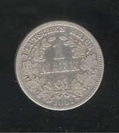 1 Mark Allemagne / Germany 1881 D - 1 Mark