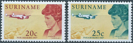 Suriname,1967 The 30th Anniversary Of Visit Of Amelia Earhart To Surinam,MNH - Surinam