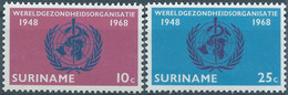 Suriname,1968 The 20th Anniversary Of W.H.O., MNH - Surinam