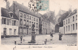 SAINT OMER PLACE SITHIEU,PERSONNAGES   REF 67508 - Saint Omer