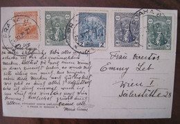 1929 AK CPA Tchécoslovaquie Cover Tschechoslowakei Praha Czechoslovakia - Storia Postale