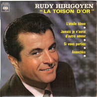 Disque - Rudy Hirigoyen - "la Toison D'or - CBS EP 5755 - France 1966 - - Clásica