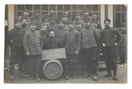 DIJON (21) Carte Photo Guerre 1914-18 Militaire Du Service Postal Automobile Gros Plan Cachet Militaire - Dijon