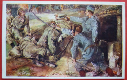 K.u.K. Soldaten, WWI - Offizielle Karte Fur Rotes Kreuz Nr. 375 - Guerra 1914-18