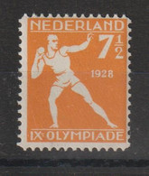 Pays Bas 1928  JO D'Amsterdam 203 Athlétisme 1 Val ** MNH - Nuovi