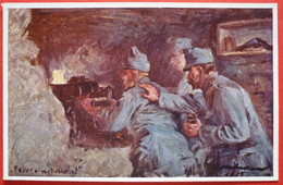 K.u.K. Soldaten, WWI - Offizielle Karte Fur Rotes Kreuz Nr. 443 - Guerra 1914-18