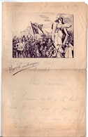Lettre Avec Entête Patriotique (offert Par BYRRH)  Probablement 1919  (PPP23945) - Non Classificati