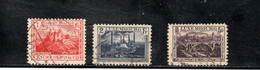 LUXEMBOURG 1921-2 O - 1921-27 Charlotte Front Side