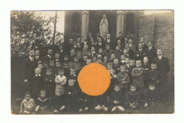 Photo Carte - Ecole, élève, Garçon - Vierge, Notre Dame - Photo Jos. Schiltz Liège - Province Liège, Verviers (PR)Y184 - Schools