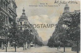 143687 GERMANY BERLIN LIETZENBURGER STREET CIRCULATED TO FRANCE POSTAL POSTCARD - Unclassified
