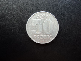 RÉPUBLIQUE DÉMOCRATIQUE ALLEMANDE * : 50 PFENNIG   1983 A     KM 12.2      SUP - 50 Pfennig