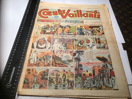 Cœurs  Vaillants  1953  Le Trésor De La Vallée Perdue En L état  Numéro 26 - Vaillant