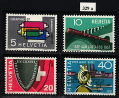 328-331 Serie - Postfrisch/**/MNH - Ongebruikt