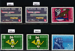 343-346 Serie - Postfrisch/**/MNH - Unused Stamps