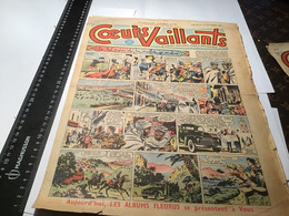 Cœurs Vaillants  1952 Le 13 Heures De La Vallée Perdue Numéro 46 - Vaillant